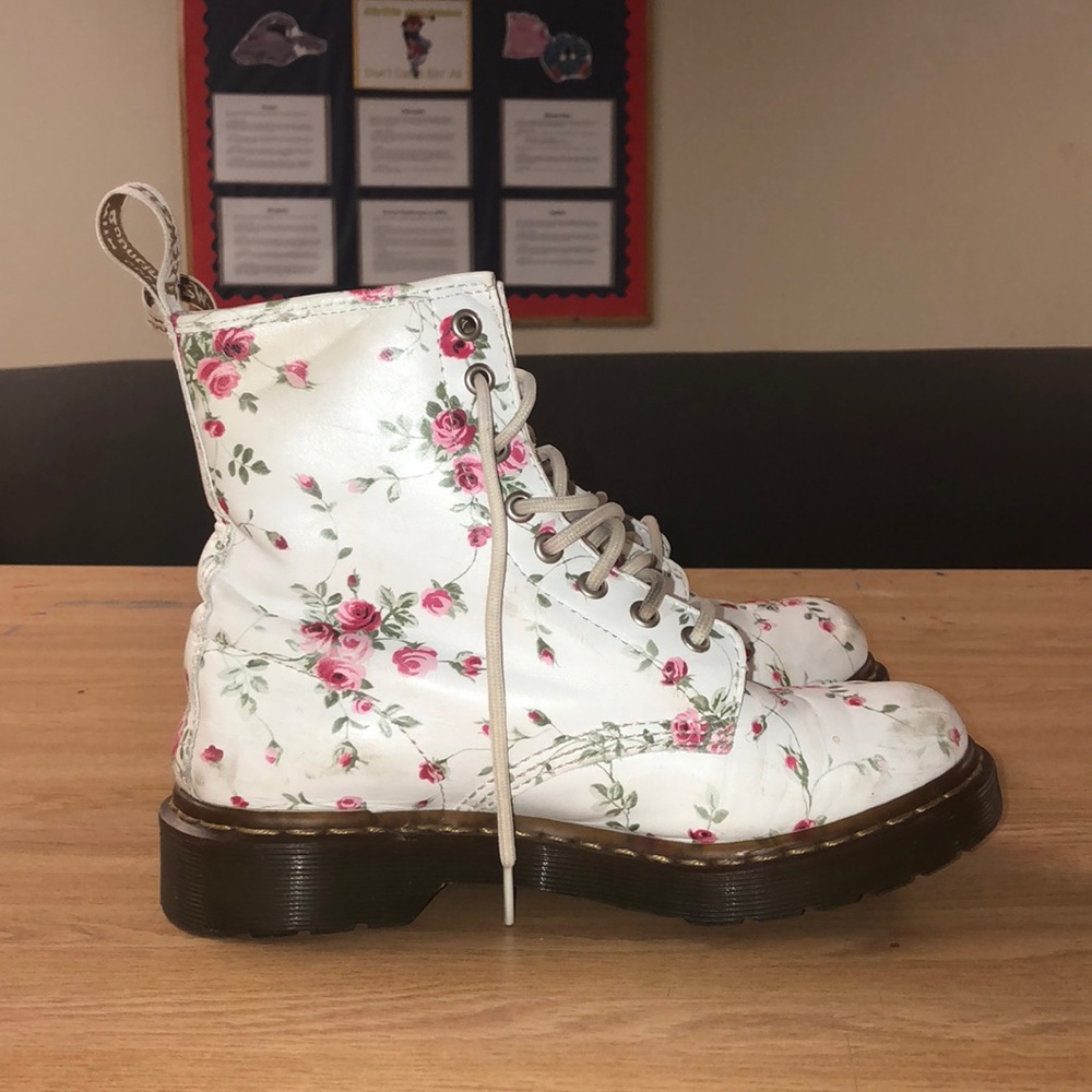 Floral Dr. Martens